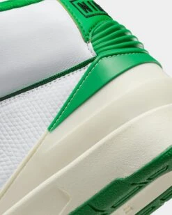 Jordan Kids' Air Jordan 2 Retro (GS) "Lucky Green" White/Lucky Green -Fashion Clothing Store 05009392 YX375 default 0080