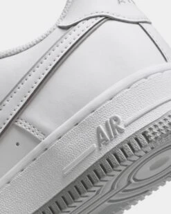 Nike Kids' Air Force 1 (GS) White/Wolf Grey -Fashion Clothing Store 05009419 YX389 default 0080