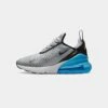 Nike Kids' Air Max 270 (GS) Lt Smoke Grey/Blue