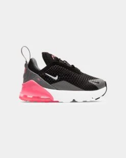 Nike Infants' Air Max 270 (TD) Black/Metallic 11 Nike Infants' Air Max 270 (TD) Black/Metallic -Fashion Clothing Store 05009433 YD437 default 0040