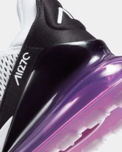 Nike Women's Air Max 270 White/Black -Fashion Clothing Store 05009567 YX370 default 0070