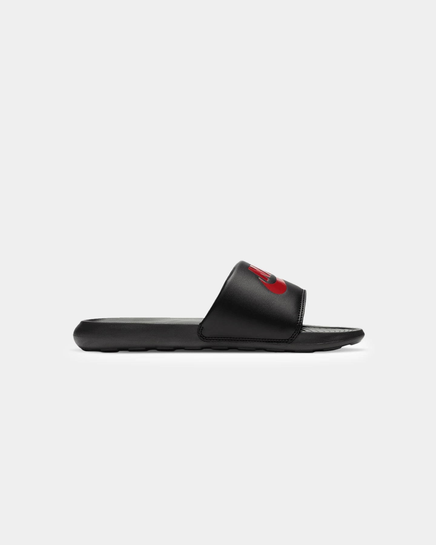 Nike Victori One Slides Black/Black/University Red 4 Nike Victori One Slides Black/Black/University Red - Image 2