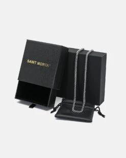 Saint Morta Franco 30 Inch 4MM Chain Silver 12 Saint Morta Franco 30 Inch 4MM Chain Silver -Fashion Clothing Store 06002233 YS001 default 0020 0bf10da4 22e3 43db 8baf 72f8a7d6803c