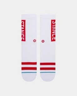 Stance OG Sock White/Red -Fashion Clothing Store 06004174 YW208 default 0030