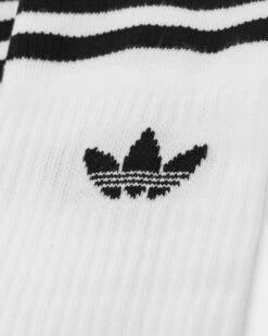 Adidas Solid Crew Sock 3 Pack White/Black 9 Adidas Solid Crew Sock 3 Pack White/Black -Fashion Clothing Store 06004988 YW110 default 0040