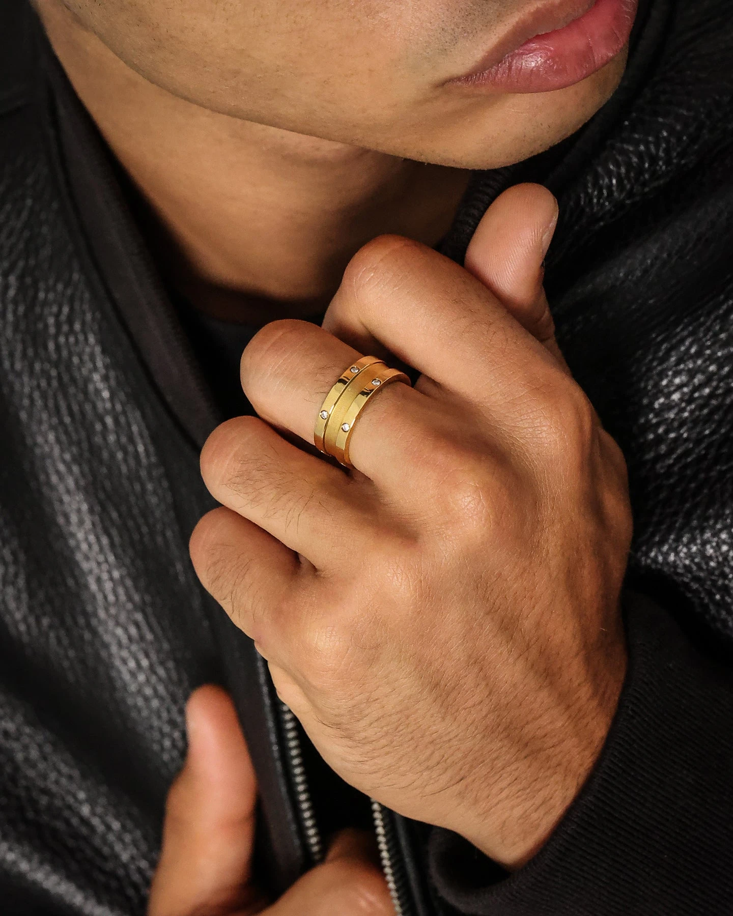 House Of Auric Elation Ring 10k Gold 3 House Of Auric Elation Ring 10k Gold