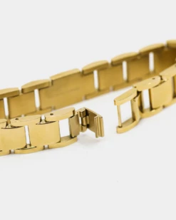Guess Mainline 12mm Frontier Crystal Bracelet Gold -Fashion Clothing Store 06005811 YG200 default 0070