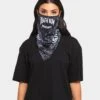 Crooks & Castles Crooks & Castles X Death Row Paisley Bandana Mask Black/Paisley