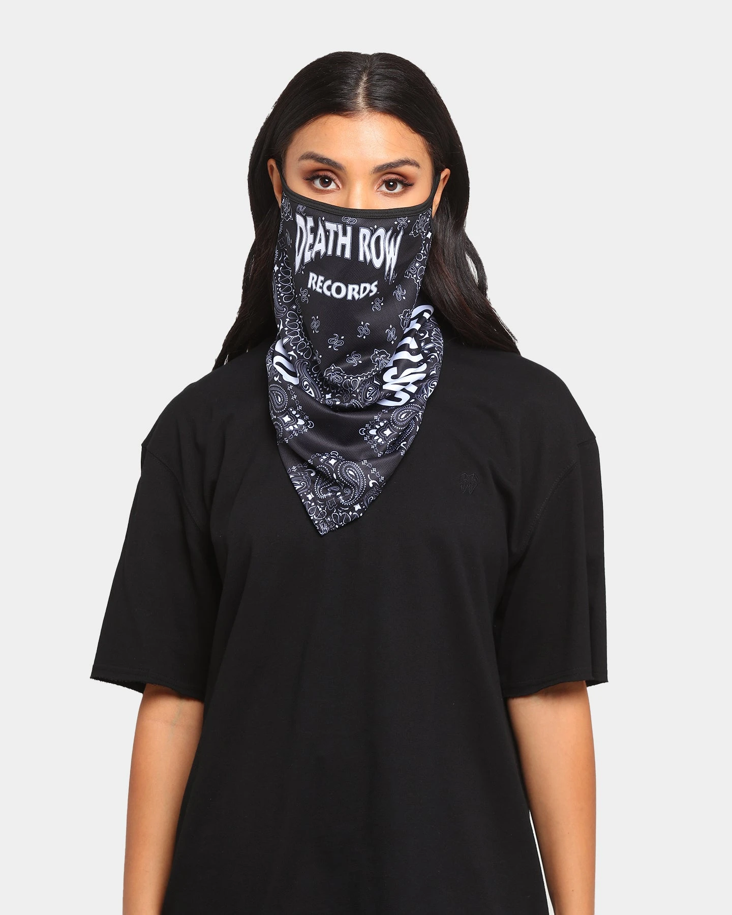 Crooks & Castles Crooks & Castles X Death Row Paisley Bandana Mask Black/Paisley 3 Crooks & Castles Crooks & Castles X Death Row Paisley Bandana Mask Black/Paisley