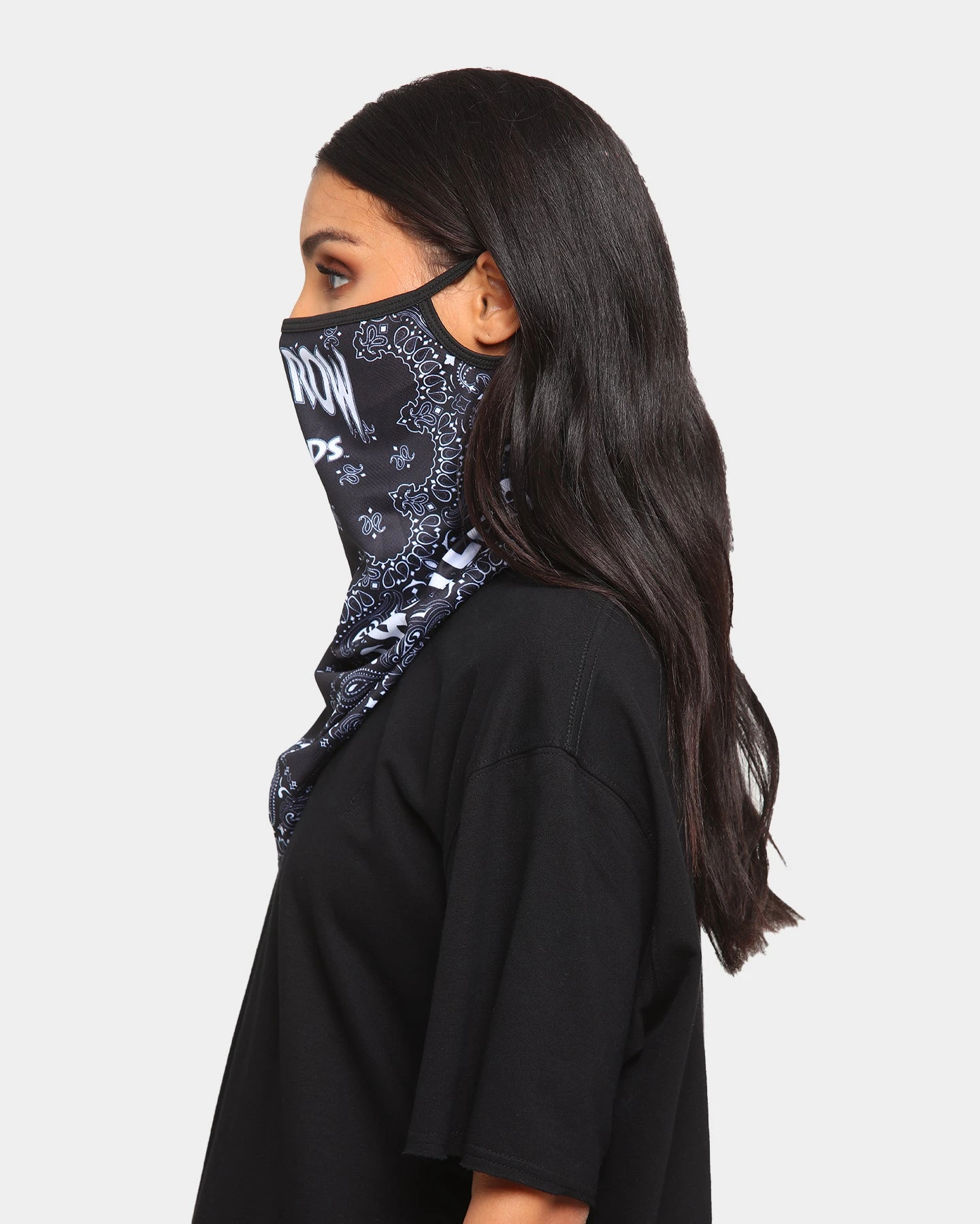Crooks & Castles Crooks & Castles X Death Row Paisley Bandana Mask Black/Paisley 9 Crooks & Castles Crooks & Castles X Death Row Paisley Bandana Mask Black/Paisley - Image 7