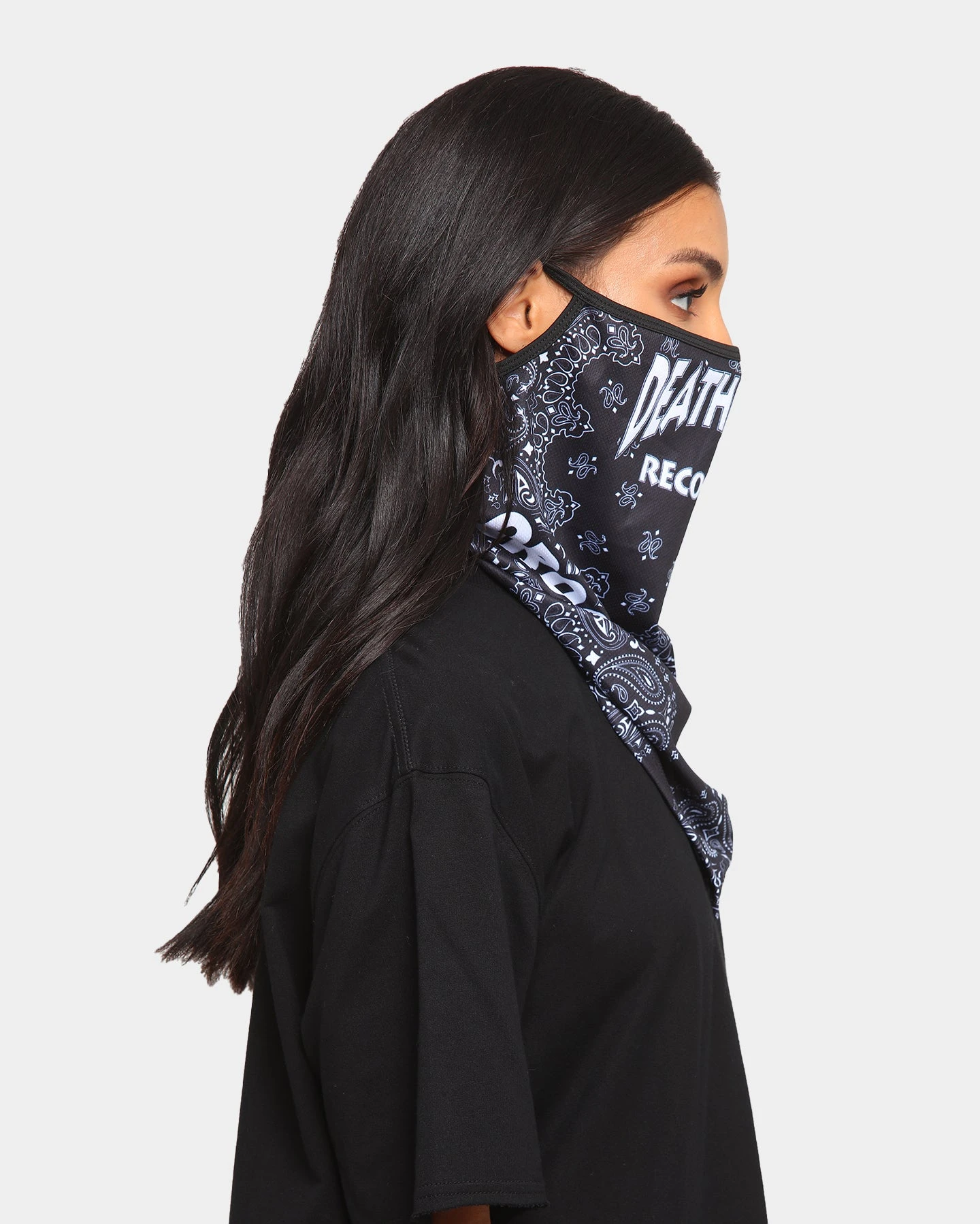 Crooks & Castles Crooks & Castles X Death Row Paisley Bandana Mask Black/Paisley 10 Crooks & Castles Crooks & Castles X Death Row Paisley Bandana Mask Black/Paisley - Image 8