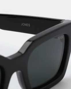 NUQE Men's Jones Sunglasses Black -Fashion Clothing Store 06007279 YB001 default 0060