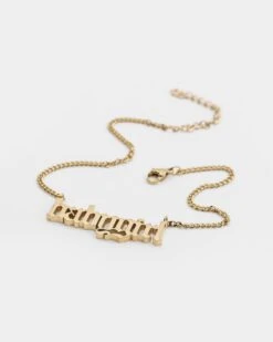 Raising Hell Women's Baby Girl Anklet Gold 20 Raising Hell Women's Baby Girl Anklet Gold -Fashion Clothing Store 06007427 YG200 default 0060