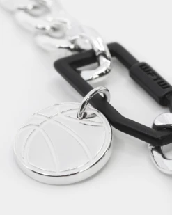 Wild For The Weekend Slam Dunk Basketball Bracelet Silver/Black -Fashion Clothing Store 06007866 YS002 default 0020 8cd2d565 8a9c 44c7 8a3f eb9d6519053e