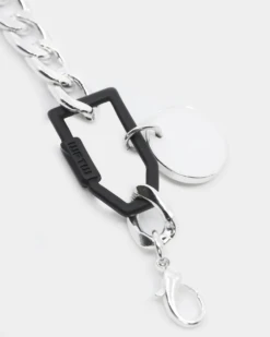 Wild For The Weekend Slam Dunk Basketball Bracelet Silver/Black -Fashion Clothing Store 06007866 YS002 default 0040