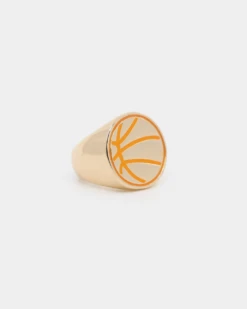 Wild For The Weekend Slam Dunk Basketball Ring (Large) Gold 10 Wild For The Weekend Slam Dunk Basketball Ring (Large) Gold -Fashion Clothing Store 06007869 YG200 default 00020