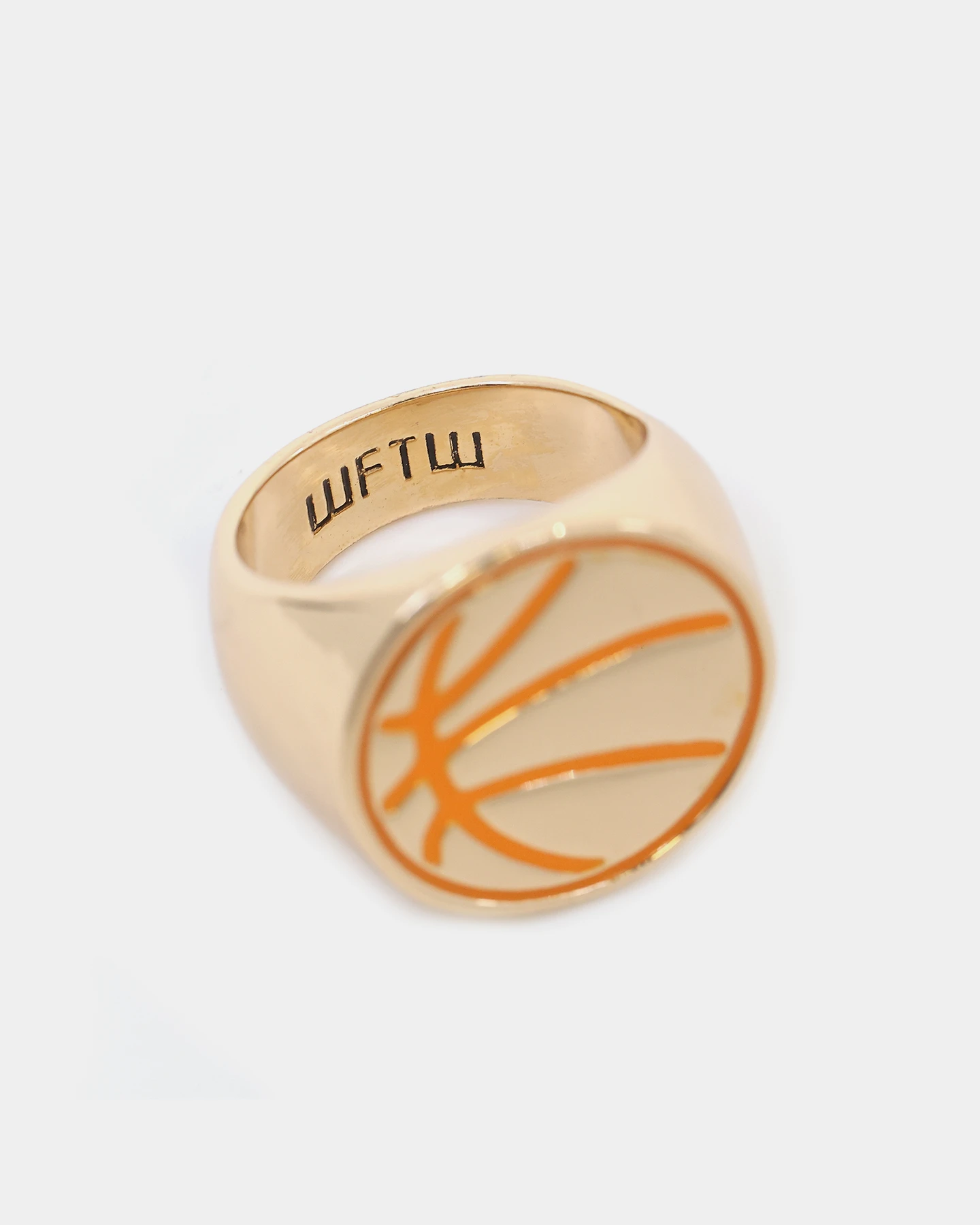 Wild For The Weekend Slam Dunk Basketball Ring (Large) Gold 8 Wild For The Weekend Slam Dunk Basketball Ring (Large) Gold - Image 6