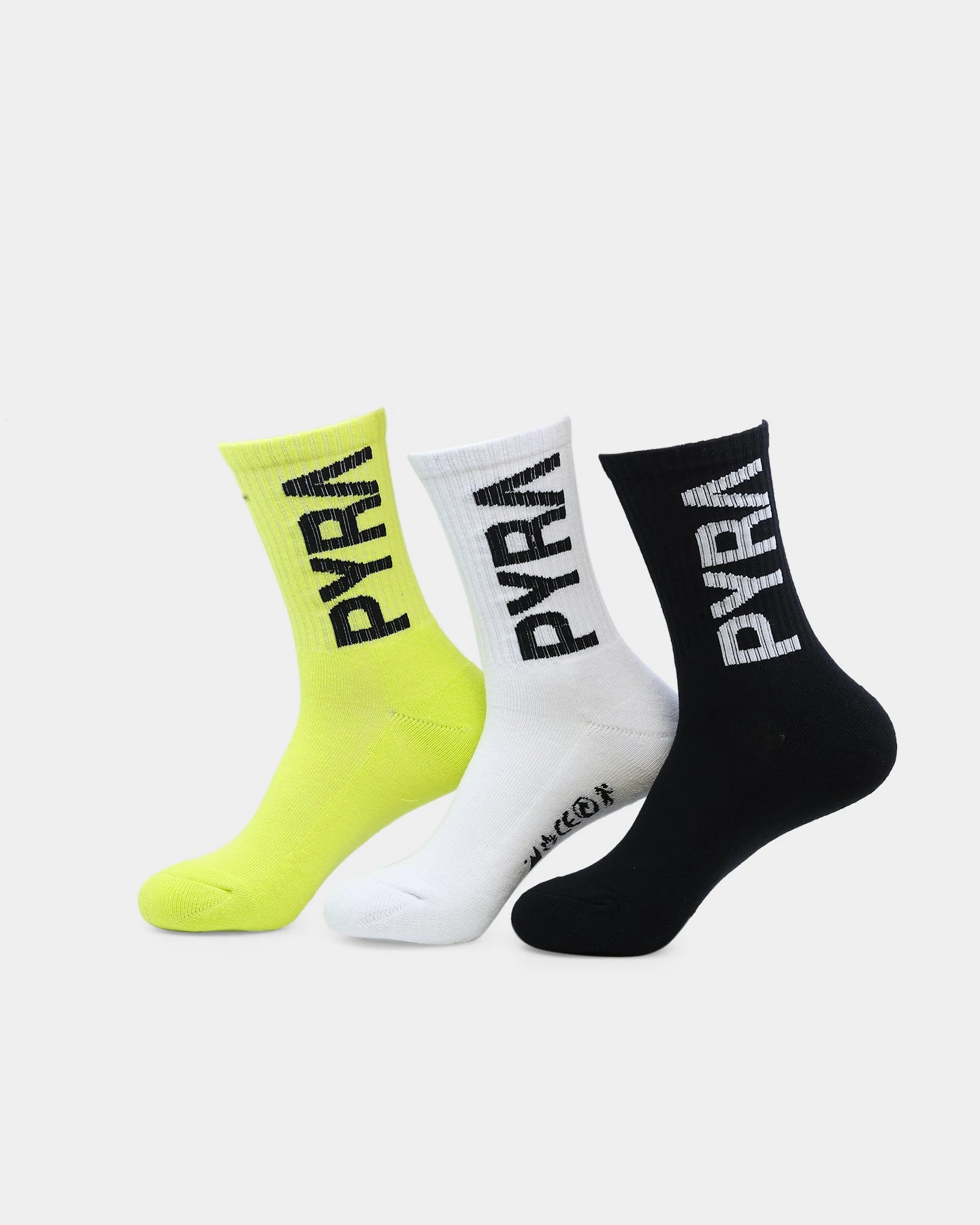 PYRA Team Socks 3 Pack Multi-coloured 3 PYRA Team Socks 3 Pack Multi-coloured
