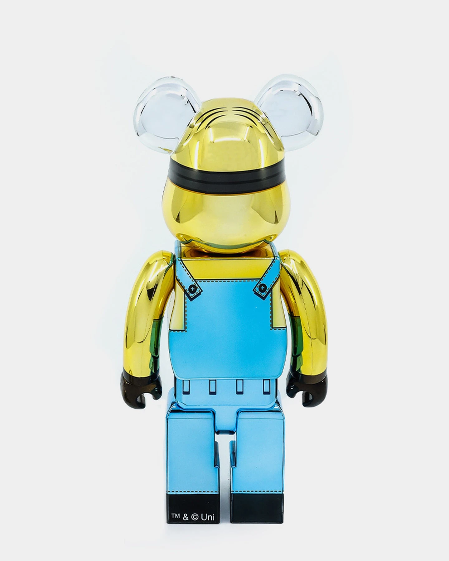 Medicom Toy Be@Rbrick X Dave Chrome Version 1000% Multi-coloured 6 Medicom Toy Be@Rbrick X Dave Chrome Version 1000% Multi-coloured - Image 4