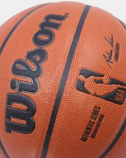 Wilson NBA Authentic Series Indoor/Outdoor Size 7 Basketball Orange -Fashion Clothing Store 06008291 YO200 default 00070