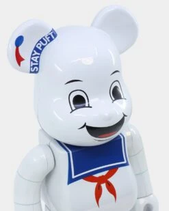 Medicom Toy Be@rbrick X Ghostbusters Stay Puft Marshmallow Man 100% & 400% Figure Set Multi-Coloured -Fashion Clothing Store 06008334 YM010 default 0070