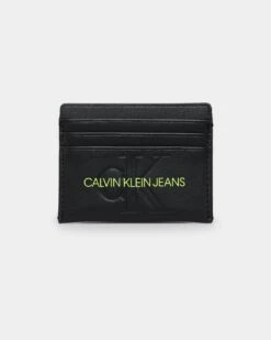 Calvin Klein Sculpted Mono Cardholder Black