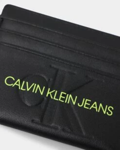 Calvin Klein Sculpted Mono Cardholder Black -Fashion Clothing Store 06008484 YB001 default 0040