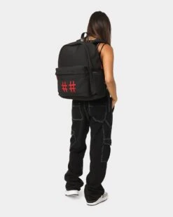 BEEN TRILL Reality Backpack Black/Red -Fashion Clothing Store 06008759 YB004 womens 0013
