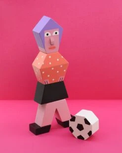 Areaware Kids' Block Party Gal Multi