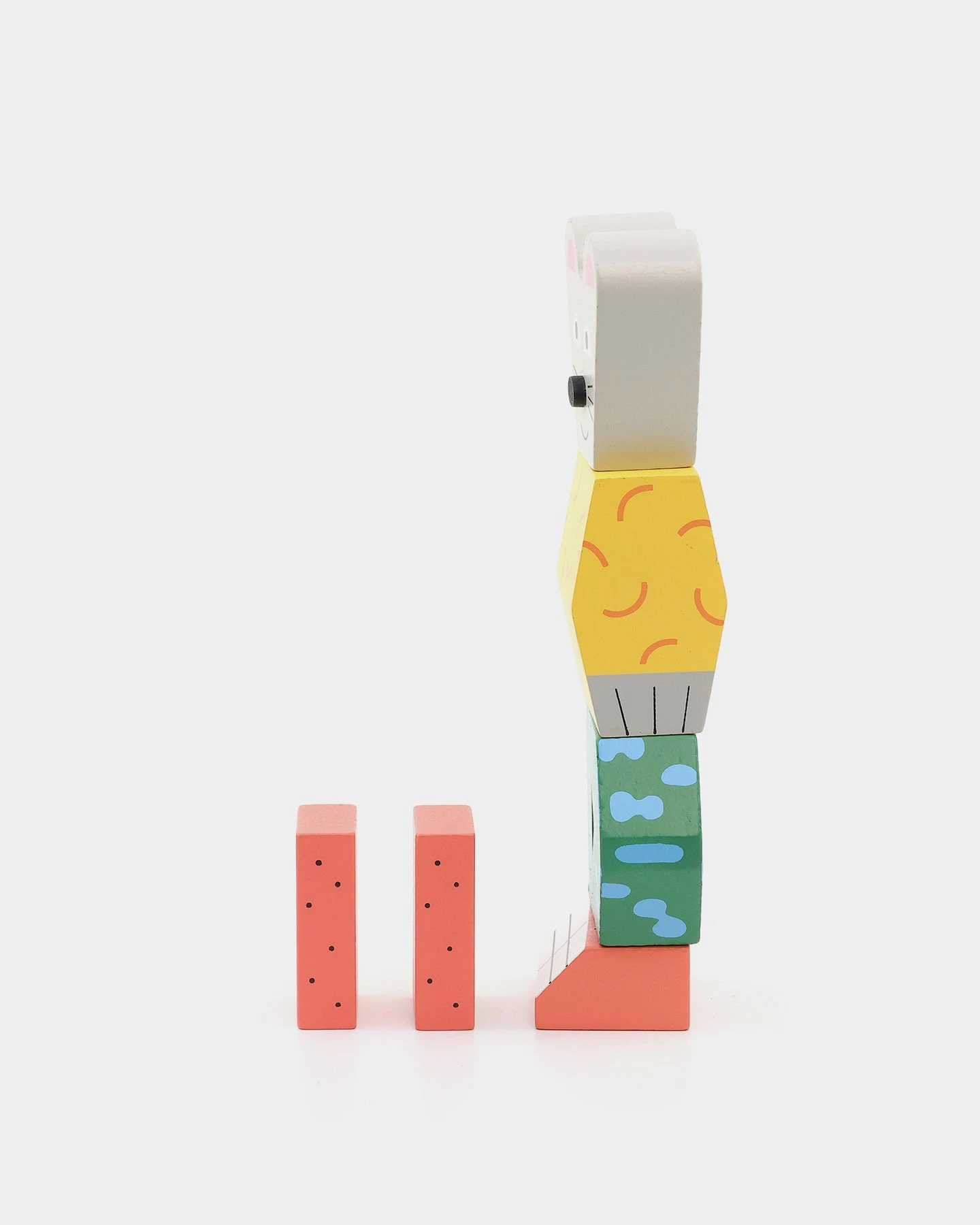 Areaware Kids' Block Party Mouse Multi 9 Areaware Kids' Block Party Mouse Multi - Image 7