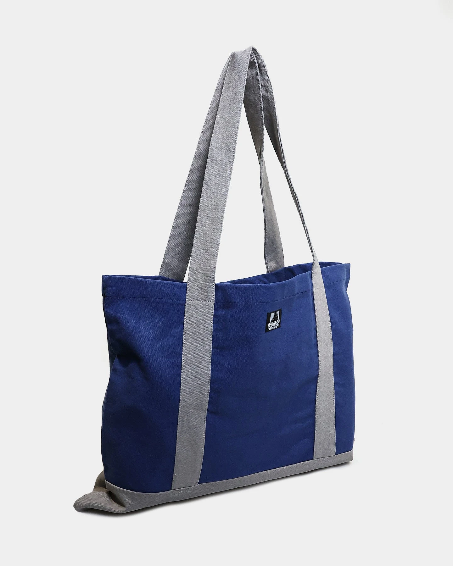 XLARGE 91 Contrast Tote Bag Navy/Grey 6 XLARGE 91 Contrast Tote Bag Navy/Grey - Image 4