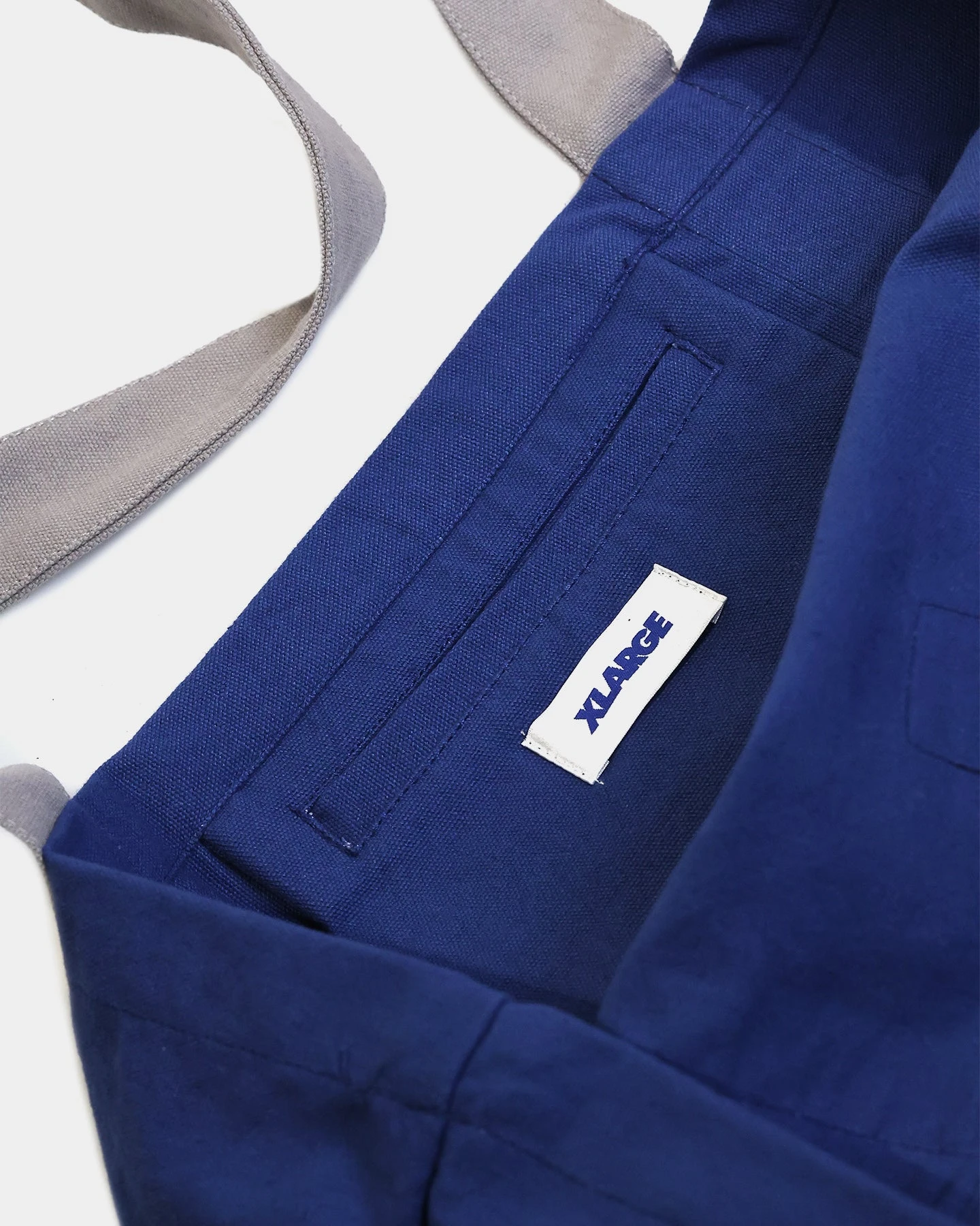 XLARGE 91 Contrast Tote Bag Navy/Grey 10 XLARGE 91 Contrast Tote Bag Navy/Grey - Image 8