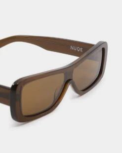 NUQE Guard Sunglasses Brown -Fashion Clothing Store 06009040 YX300 default 00050
