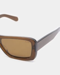 NUQE Guard Sunglasses Brown -Fashion Clothing Store 06009040 YX300 default 00060