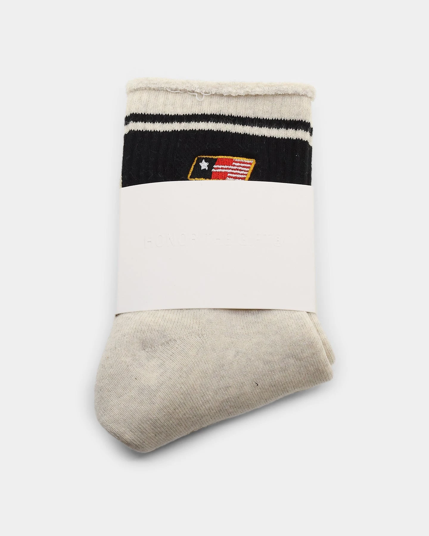 Honor The Gift Women's C-Fall Mid Retro Socks Black 7 Honor The Gift Women's C-Fall Mid Retro Socks Black - Image 5