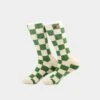 Honor The Gift Women's Jazz Jacquard Socks Green -Fashion Clothing Store 06009205 YG600 default 0010