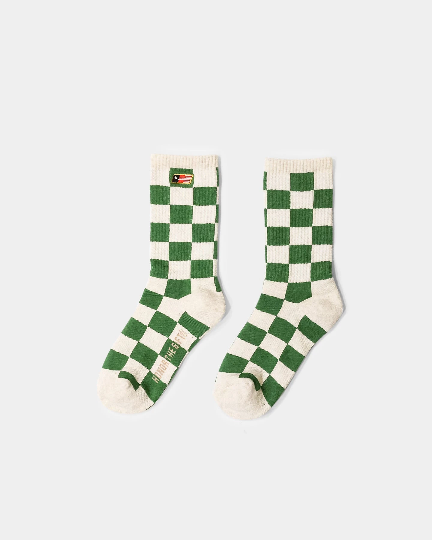 Honor The Gift Women's Jazz Jacquard Socks Green 6 Honor The Gift Women's Jazz Jacquard Socks Green - Image 4