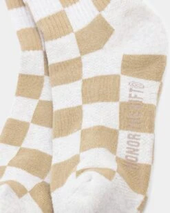 Honor The Gift Women's Jazz Jacquard Socks Tan -Fashion Clothing Store 06009205 YT001 default 0030