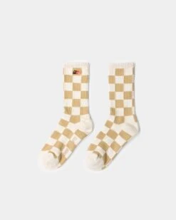 Honor The Gift Women's Jazz Jacquard Socks Tan -Fashion Clothing Store 06009205 YT001 default 0040