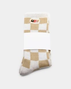 Honor The Gift Women's Jazz Jacquard Socks Tan -Fashion Clothing Store 06009205 YT001 default 0050