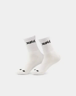 X-Girl Women's Logo Middle Socks 3 Pack Multi-coloured -Fashion Clothing Store 06009255 YM010 default 0050