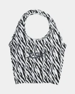 X-Girl Women's Mills Logo Shopper Bag Zebra