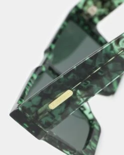 NUQE Atlantic Sunglasses Green/Green -Fashion Clothing Store 06009271 YG824 default 0040