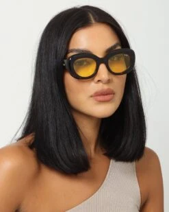 NUQE Daytona Sunglasses Tortoise/Yellow