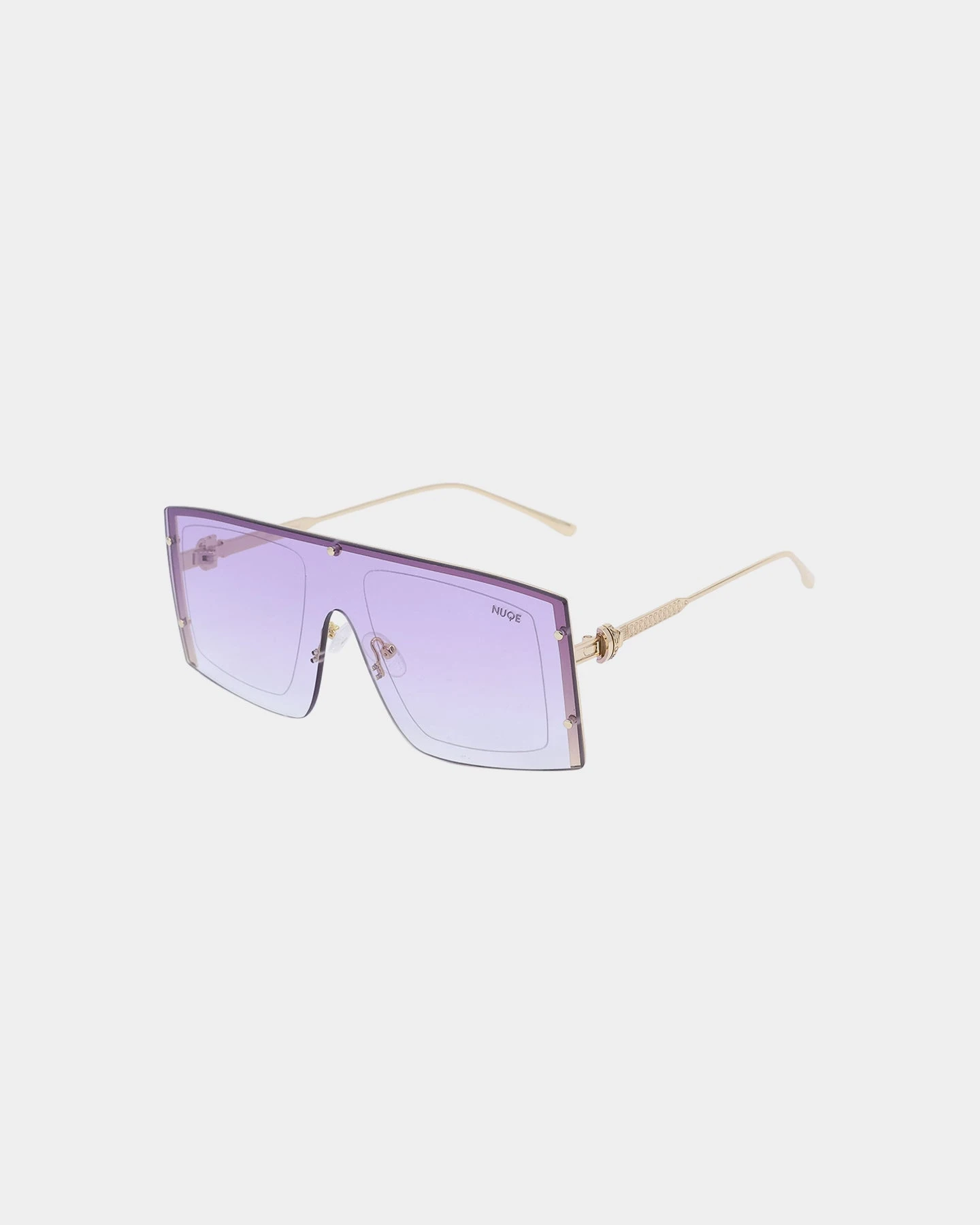 NUQE As IF Sunglasses Gold/Lilac 4 NUQE As IF Sunglasses Gold/Lilac - Image 2
