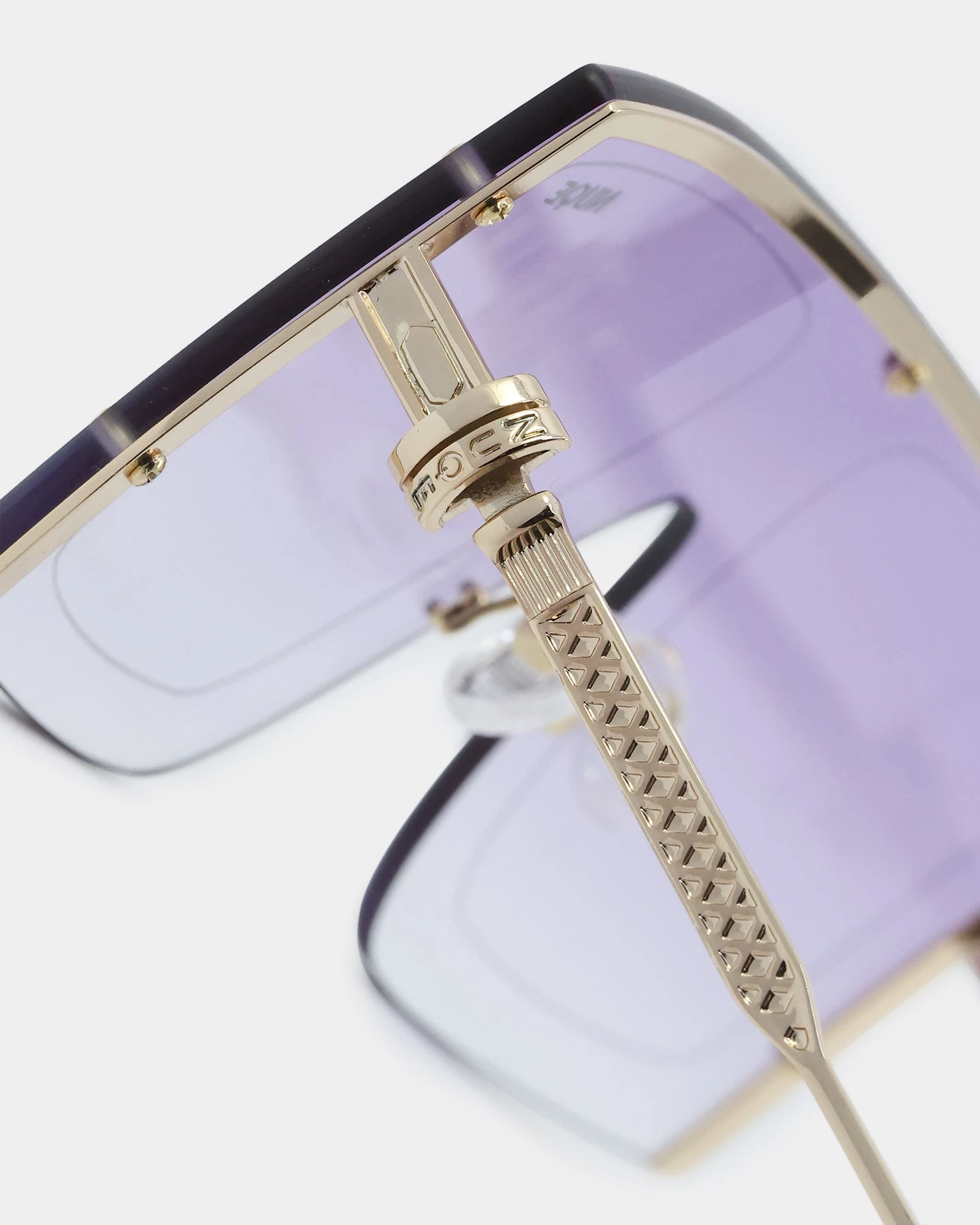 NUQE As IF Sunglasses Gold/Lilac 6 NUQE As IF Sunglasses Gold/Lilac - Image 4