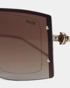 NUQE As IF Sunglasses Brown/Gold 17 NUQE As IF Sunglasses Brown/Gold -Fashion Clothing Store 06009334 YX311 default 0040 2fd611ef 56ed 4ef7 88e2 ed98aba54fd9