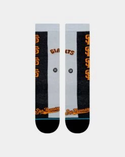 Stance San Francisco Giants Split Crew Socks Black -Fashion Clothing Store 06009365 YB001 default 0030