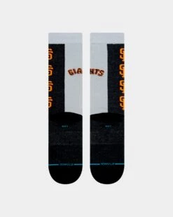 Stance San Francisco Giants Split Crew Socks Black -Fashion Clothing Store 06009365 YB001 default 0040