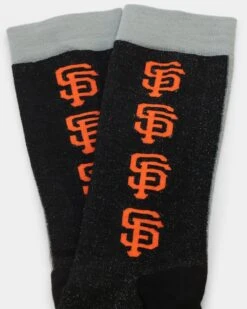 Stance San Francisco Giants Split Crew Socks Black -Fashion Clothing Store 06009365 YB001 default 0050